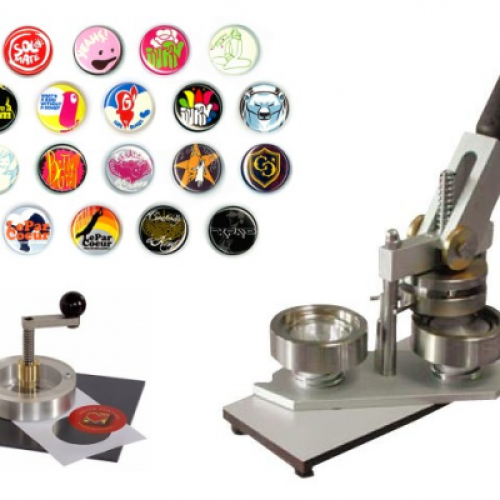 Bild von Buttonmaschine