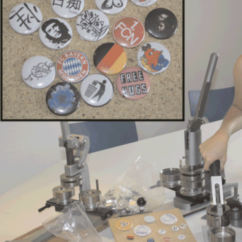 Bild von Gunzenhausen - Button Maschine