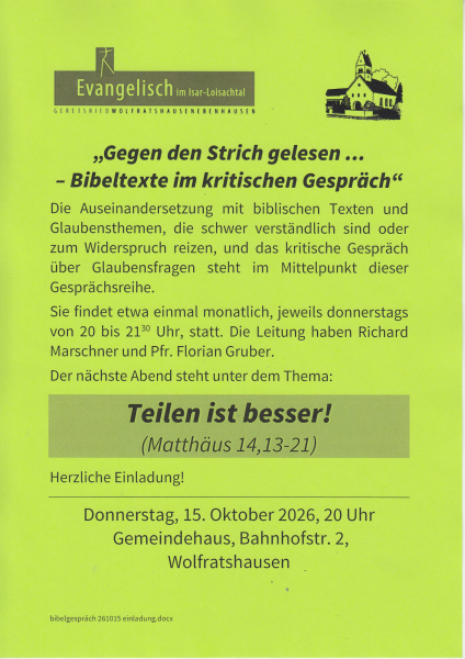 Bild der Veranstaltung eigen