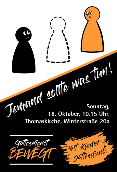 Jemand sollte was tun!