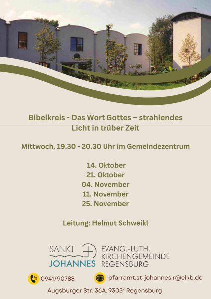 Plakat Bibelkreis