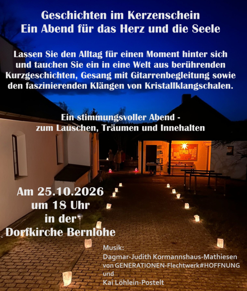 Bild der Veranstaltung KiGo Bernlohe, S. Preuß