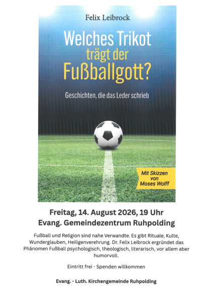 Vortrag Fußballgott
